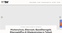 Desktop Screenshot of elternzeit-elterngeld.de